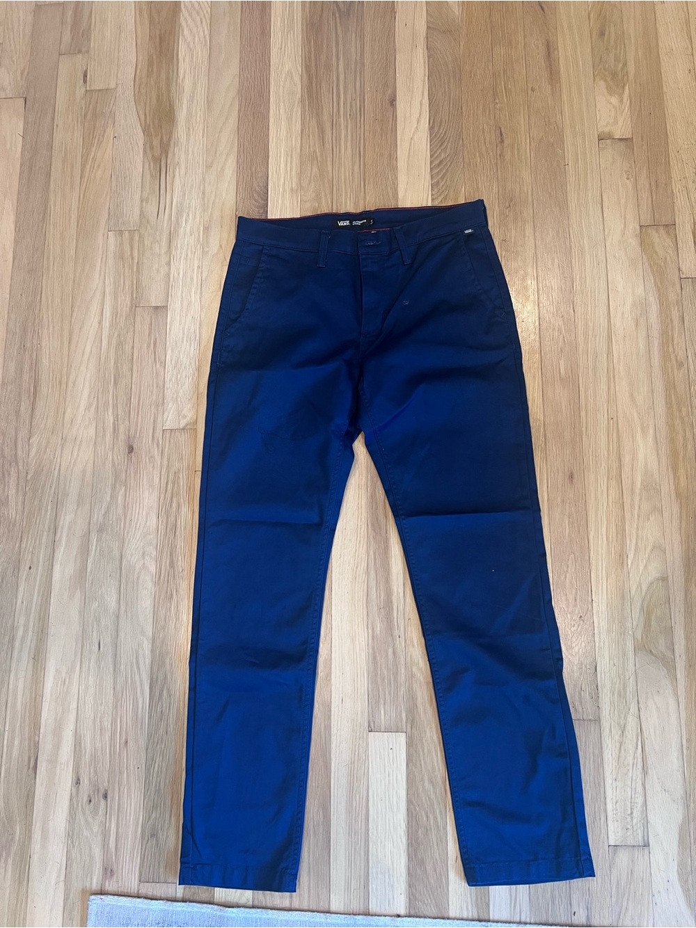 Vans Slim Fit Navy Chino Pants
